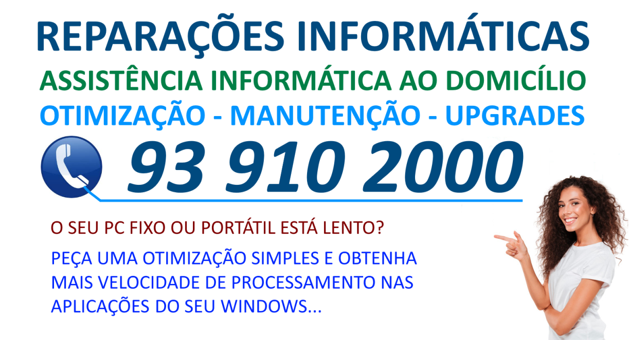 reparar pc, reparações informáticas